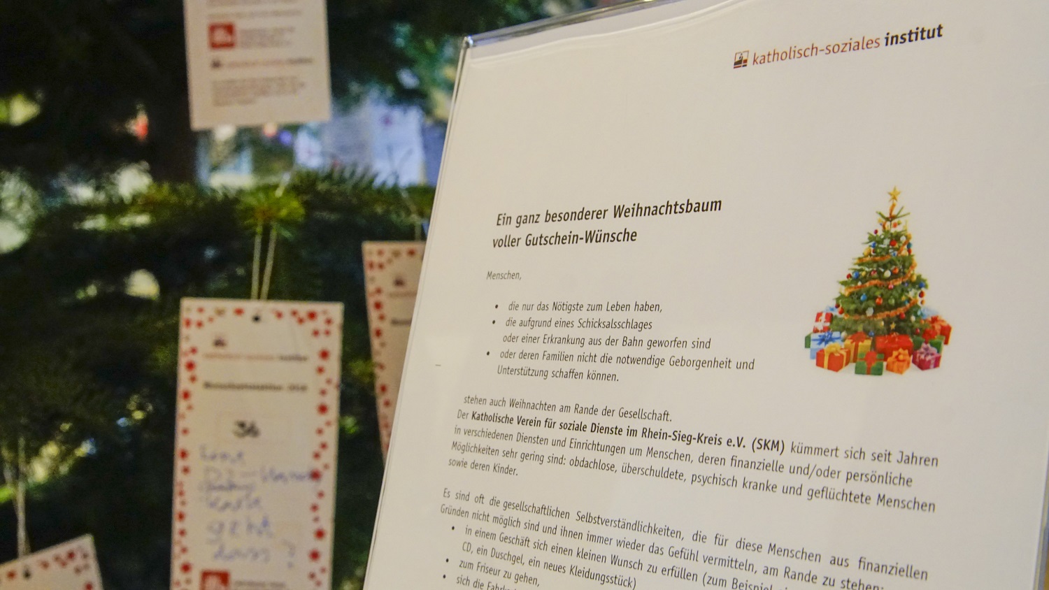 Weihnachtswunschbaum