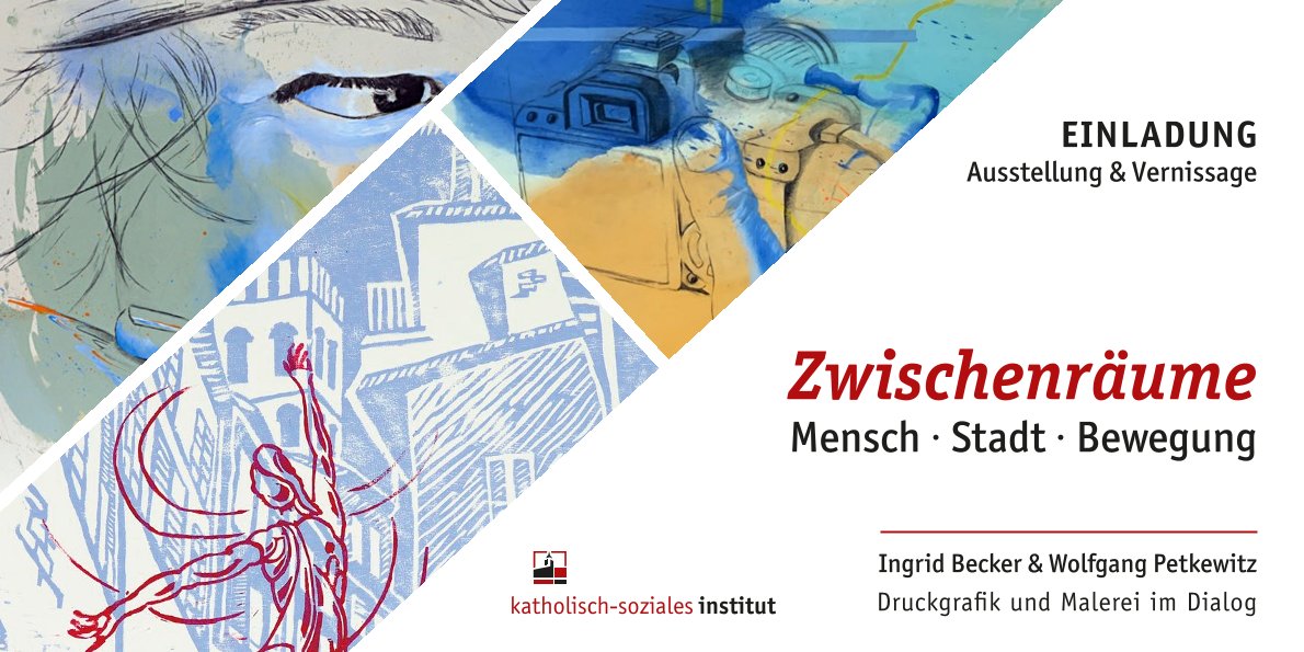 Ausstellung Einladung Vernissage