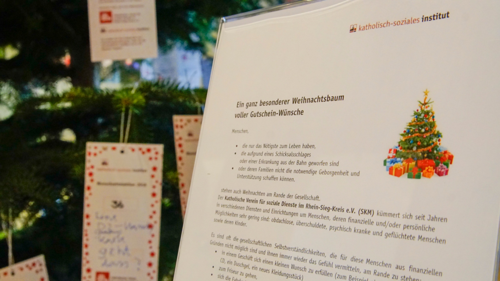 KSI Weihnachtswunschbaum