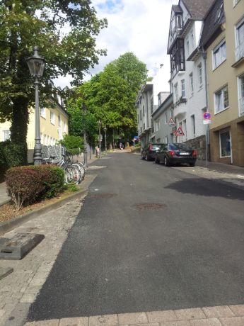 Bergstraße fertig gestellt