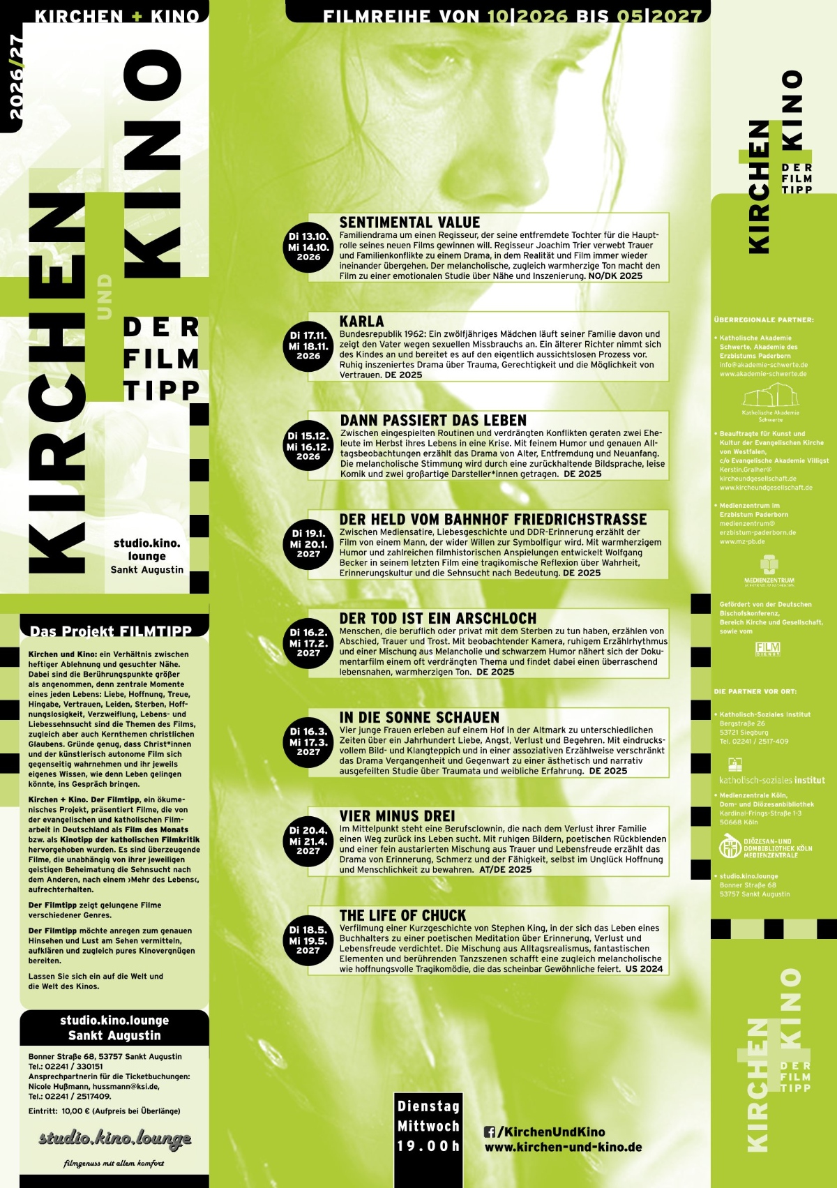 Kirchen   Kino - Flyer - Spielzeit 26-27