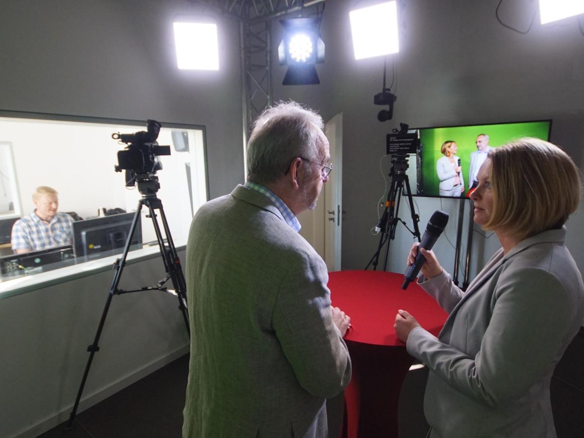 Kamera- und Interviewtraining