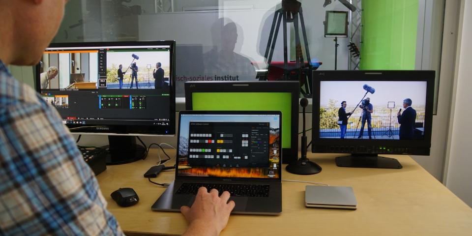 Studio Bearbeitung Aufnahme