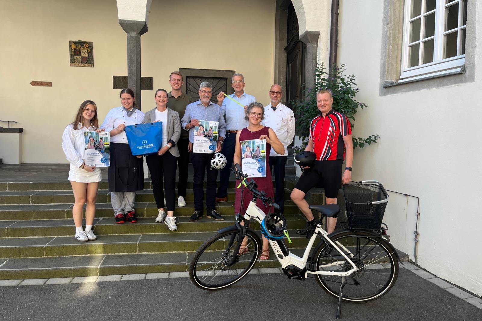 Das Team des Katholisch-Sozialen Instituts nimmt zum 2. Mal am Siegburger Stadtradeln teil.